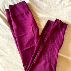 Purple Fabletics leggings. Great condition! Size M.